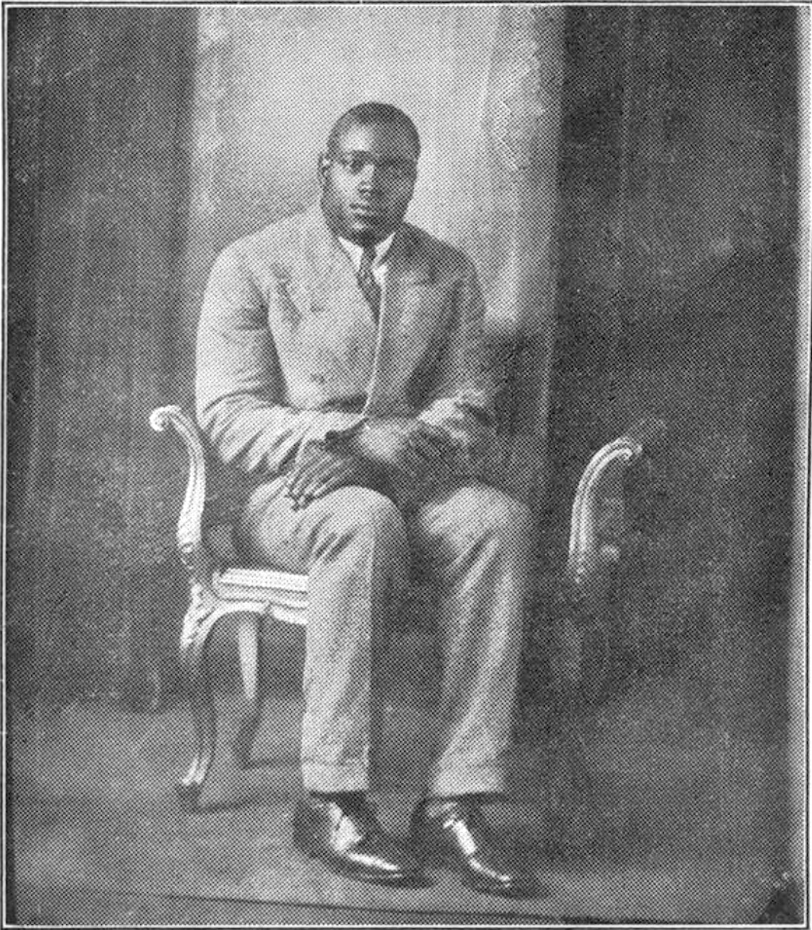 Alger “Texas” Alexander, about 1925.